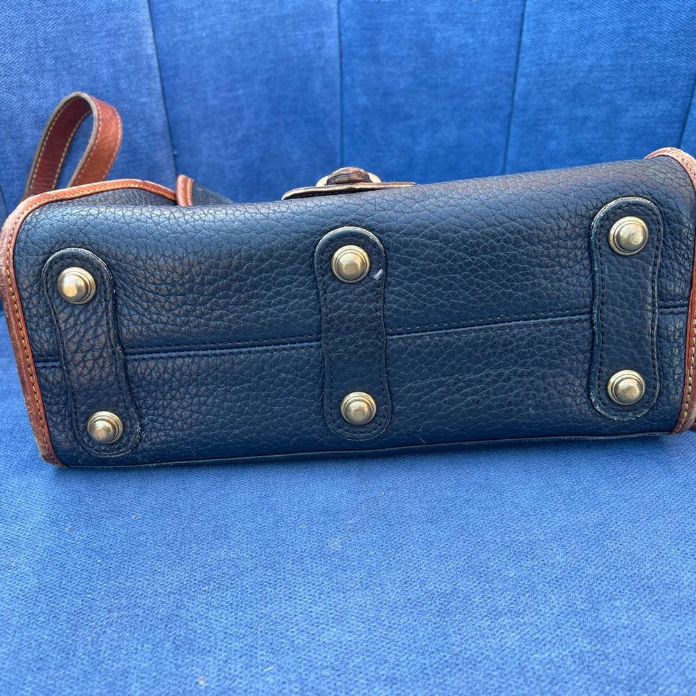 Dooney & Bourke Black and Brown Crossbody Bag - Picture 5 of 6